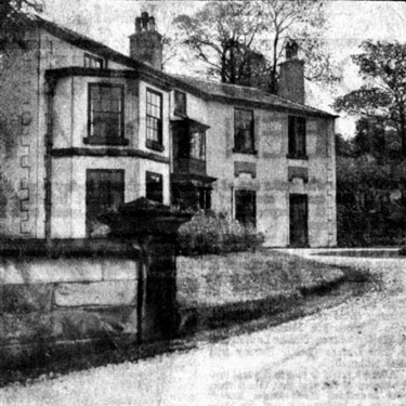 Belle Vue House, Norfolk Park Road. Built in the 18th century. John Curr, Duke of Norfolk's colliery agent lived here. Birthplace of Edward Curr, secretary to the Van Diemen Company. Now demolished