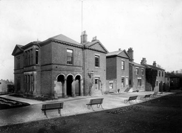 Ruskin Museum, Meersbrook Park, opened 1890. Former Meersbrook House, built 1780 by Benjamin Roebuck, a private Sheffield banker. Later became the residence of the Shore family, also the owners of Norton Hall. Sold both estates in 1850.