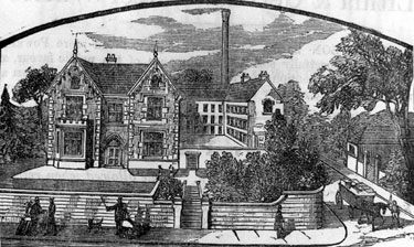 House and Factory of J. Adams, Manufacturer of, 'Improved Polishing Paste', Victoria Park (No. 52,  Westbourne Road)