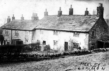Heeley Common Cottages, Gleadless Road, built 1673