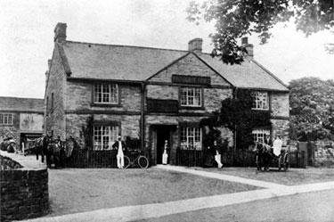 Bagshawe Arms, Norton Avenue, Hemsworth. Owned by the Bagshawe family. Once a farmhouse, but rebuilt and enlarged in 1829 as a public house. Built with stone from Mawfa Lane Quarries. At the rear is a long room formerly used as a petty sessions court