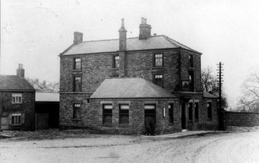 Abbey Hotel, No.348, (later renumbered No.944), Chesterfield Road at junction of Abbey Lane, prior to building of extension