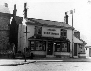 Stag Hotel, No 15, Psalter Lane. First let to publican, 1805, probably then quite new, known as the Stag's Head, the crest of the Mackenzie family. Past owners include Rev. Alexander Mackenzie and heirs