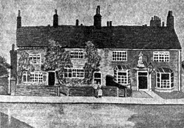 The Woodman public house and cottages, No 166 South Street, Moor