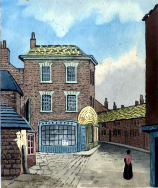 Iris Office, No. 12 Hartshead (later became Montgomery Tavern)