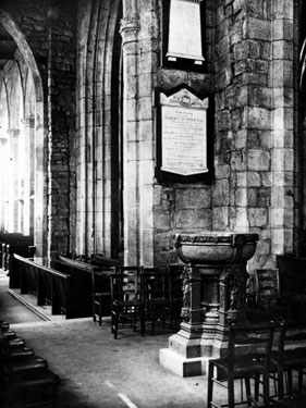 Sheffield Cathedral, Font