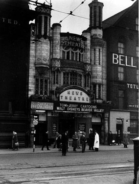 News Theatre, Fitzalan Square, formerly The Electra Palace, opened 11th February 1911. Closed on 28 July 1945 and reopened as Capital and Provincial News Theatre in September. Became Classic Cinema on 15 January 1962. Closed 24th November 1982.