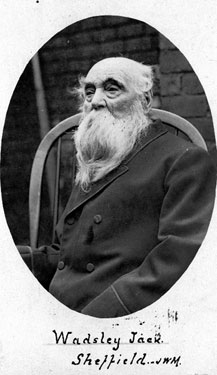 Reuben Hallam, also known as 'Wadsley Jack' 	(1818 - 1908)