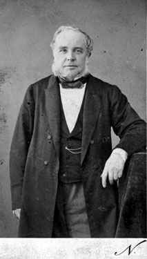Sir John Brown, (1816-1896). Mayor 1861-2, Master Cutler 1865/6 