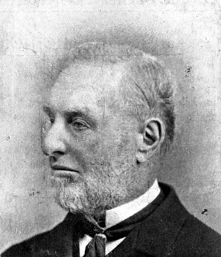 Sir Frederick Thorpe Mappin (1821-1910), 1st Baronet of Thornbury, M.P. for East Retford, 1880 - 1885 and M.P. for Sheffield Hallamshire, 1885 - 1905