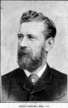 Alderman Batty Langley (1834 - 1914), M.P. for Sheffield Attercliffe 1894 - 1909; Mayor 1892 - 93