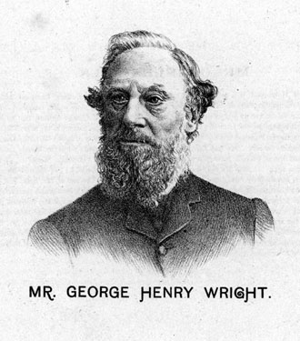 George Henry Wright, ground-keeper at Bramall Lane Cricket Ground