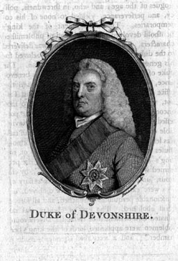 William Cavendish (1698 - 1755), 3rd Duke of Devonshire