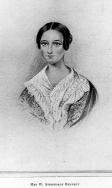 Mrs. William Sterndale Bennett, Mary Anne Bennett (1824-1862)