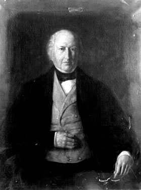 William Fisher (1780 - 1861), from a portrait in the Cutlers Hall