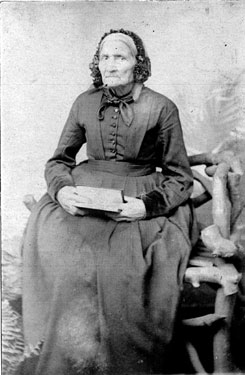 A member of J.H. Wood's family