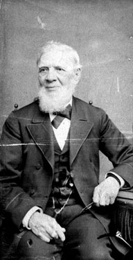 Alderman Michael Beal (1810 - 1891), watchmaker, Market Place