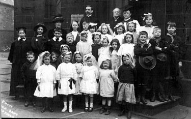 Sunday School children of St. James C. of E. Church, St. James Street