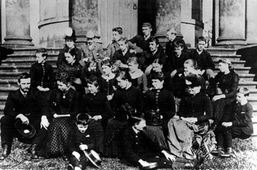 Congregation at Mount Zion Congregational Chapel, Westfield Terrace