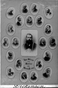 Officials of the 1896 Sheffield Musical Festival