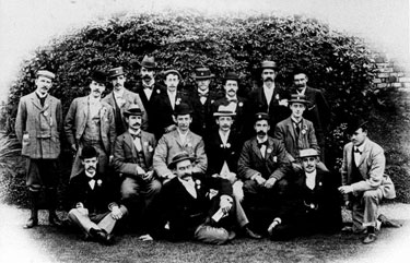 Members of Sharrow Cycling Club