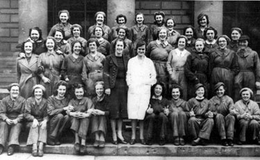Women war workers at English Steel Corporation, 1942