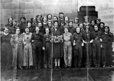Women workers at English Steel Corporation, 1942