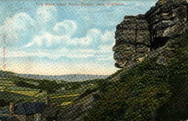 Man's Head Rock, Rivelin Valley