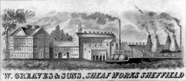 William Greaves and Sons, Sheaf Works, Cadman Street and Maltravers Street