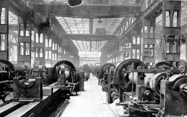 Interior of Vickers, Son and Maxim, River Don Works
