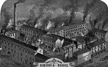 William Marples and Sons, Hibernia Works, Edge Tool Manufacturers, Westfield Terrace. Division Street, right