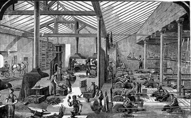 James Howarth and Sons, Broomspring Works, forging and grinding