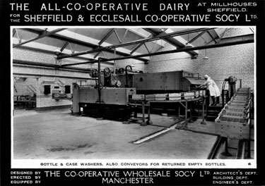 Sheffield and Ecclesall Co-operative Society Ltd,'s New Model Dairy at Archer Road, Millhouses