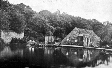 Holme (Second Endcliffe) Grinding Wheel and boating dam, Endcliffe Park