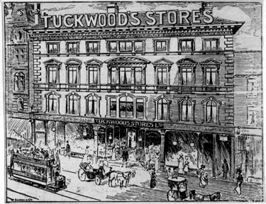 Tuckwood's Stores Ltd., provision merchants, No. 29 Fargate