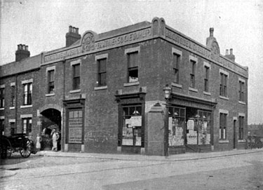 Brightside and Carbrook Co-operative Society Ltd., Coleridge Road Branch, Nos. 243 - 245 Coleridge Road and corner of Stovin Road