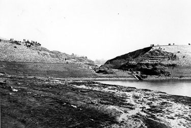 Dale Dyke Embankment after the Flood