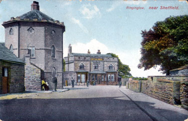 Round House and Norfolk Arms, junction of Ringinglow Road and Sheephill Road