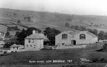 Filter Houses at Low Bradfield, constructed 1913