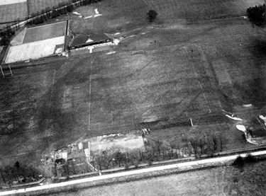 Aerial view - Balfour Sports Ground, Ash House Lane