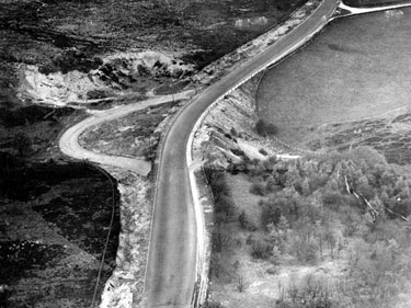 Aerial View - Hathersage Road, Devil's Elbow
