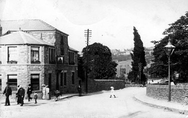 Abbey Hotel, No.348, (later renumbered No.944), Chesterfield Road at junction of Abbey Lane.