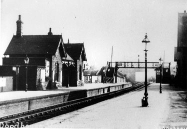 Woodhouse Station, Manchester, Sheffield and Lincolnshire  Railway (re-named Great Central railway in 1897)