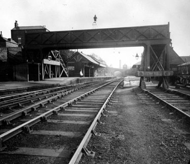Oughtibridge Railway Station (also known as Oughty Bridge), Great Central Railway, then called Oughty Bridge Station