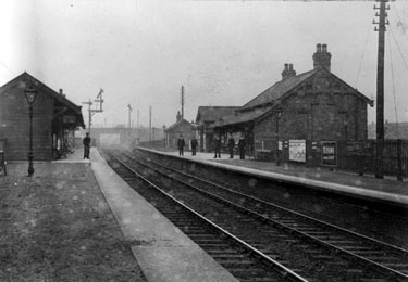 Great Central Railway, Attercliffe Station looking south