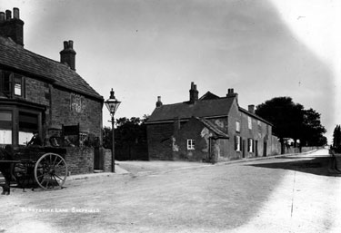 Cross Scythes Inn, Derbyshire Lane, Norton Lees Lane on left