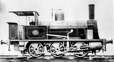 Peckett and Sons, formerly Fox Walker 0-6-0 well tank Locomotive believed to have been supplied  to Waverley Coal Company. Original held by Industrial Railway Society