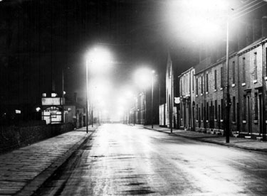 Nos. 402-420, beerhouse etc., Effingham Road looking towards the junction with Bacon Lane