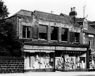 Brightside and Carbrook Co-operative Society, No. 96,98 and 100, Middlewood Road (further B and C store, in addition to the other old store)