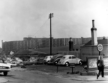 Howard Street looking towards Park Hill Flats